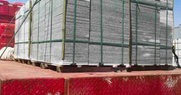 三沙 芝麻白火烧规格板地铺石300*600/600*600