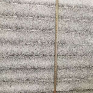 三沙 芝麻白火烧成品厚薄均匀，B料价格接近A料质量