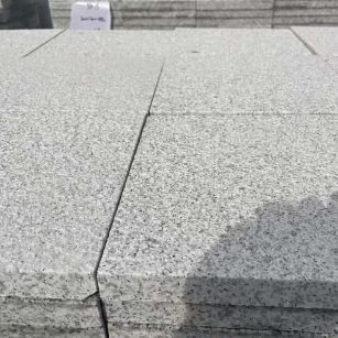 三沙 白麻花岗岩石材推荐 荔枝面地铺石