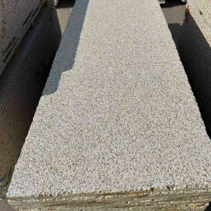 三沙 黄金麻花岗岩荔枝面毛板，半成品