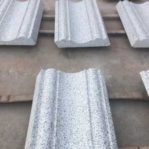 三沙 白麻花岗岩光面别墅线条