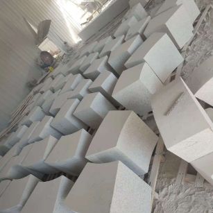 三沙 白麻花岗岩异形坐凳