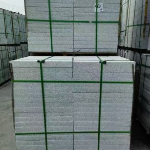 三沙 芝麻白火烧，园林广场市政工程地铺石，1.8~5.0厚均有现货