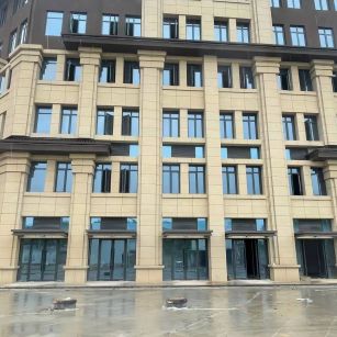 三沙 黄金麻花岗岩荔枝面小区外墙干挂