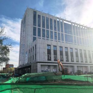 三沙 白麻花岗岩石材外墙干挂