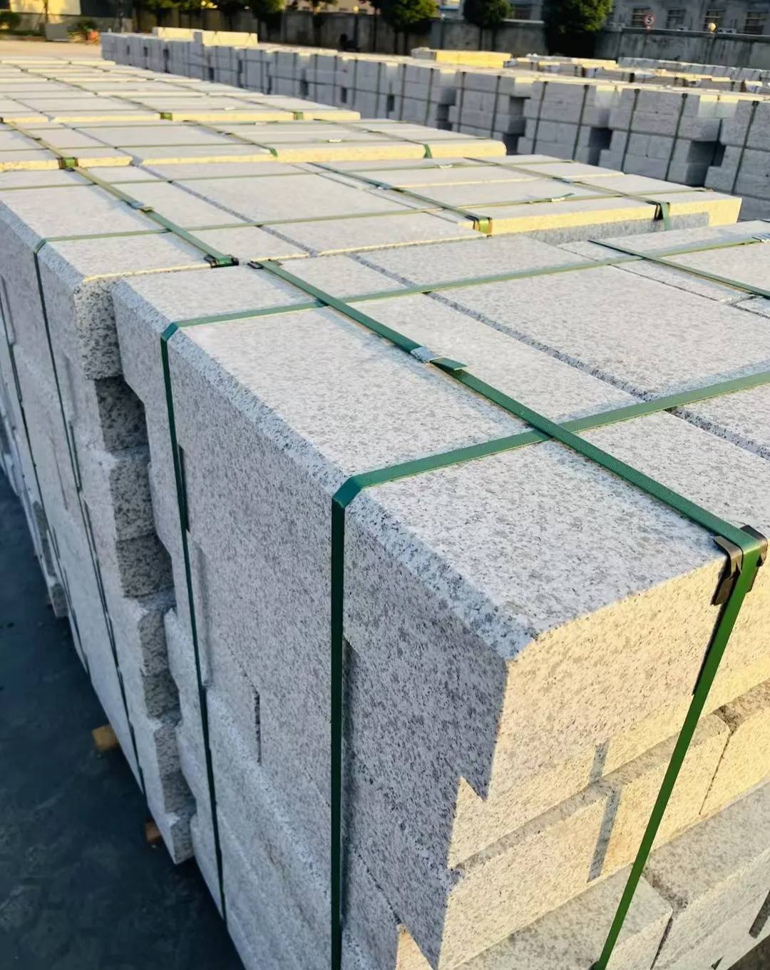 三沙 白麻花岗岩路沿石，马路牙子，路缘石，平石，立缘石等