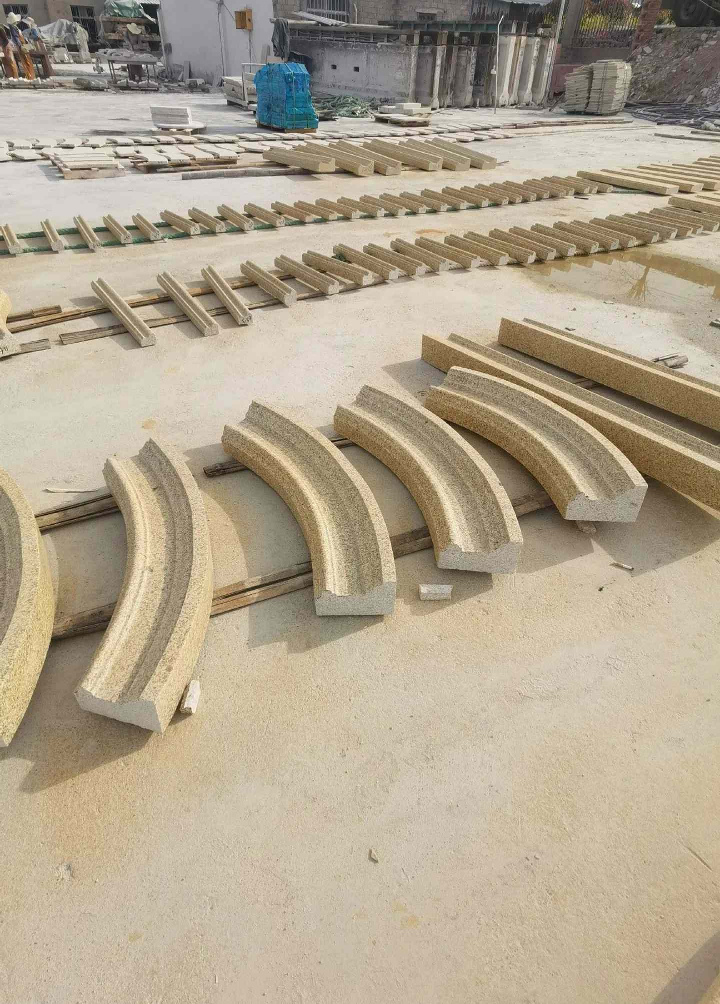 三沙 黄金麻花岗岩别墅线条