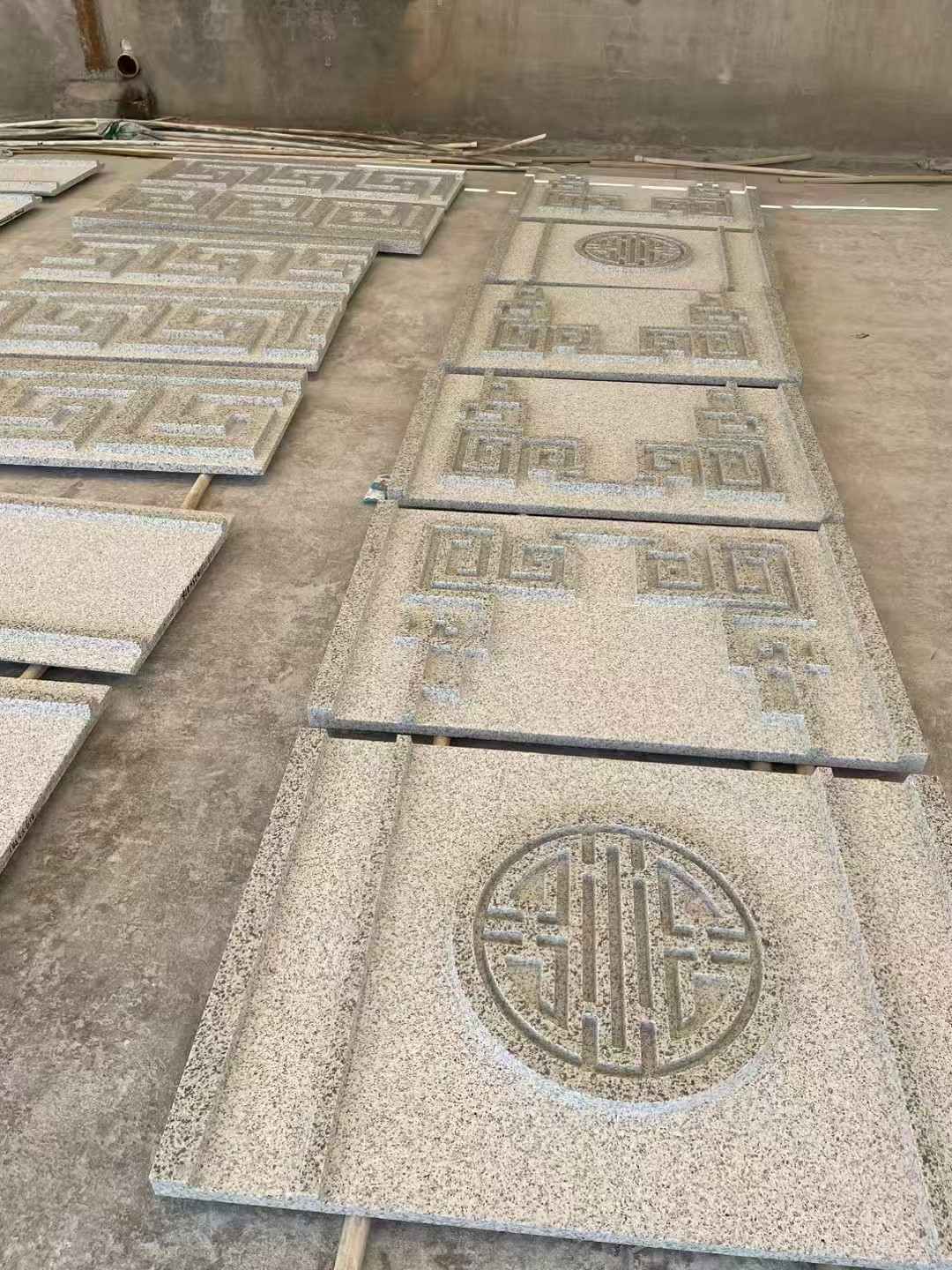 三沙 白麻花岗岩外墙立面雕刻板