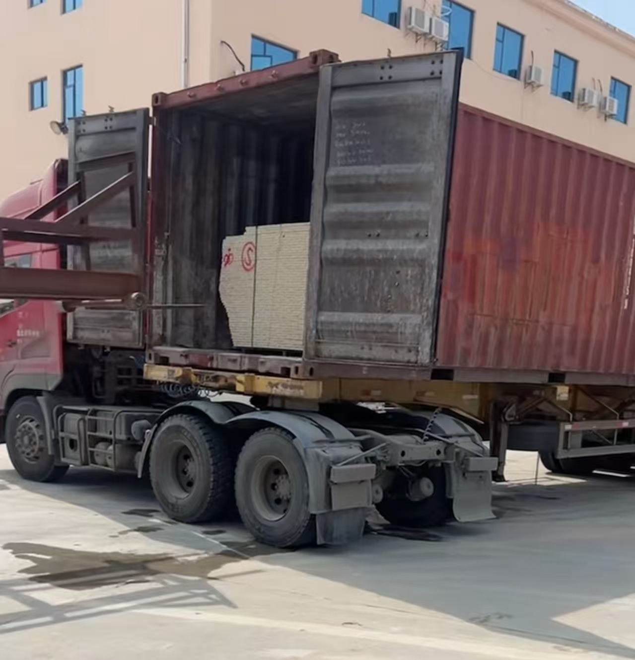 三沙 黄金麻荔枝面毛板