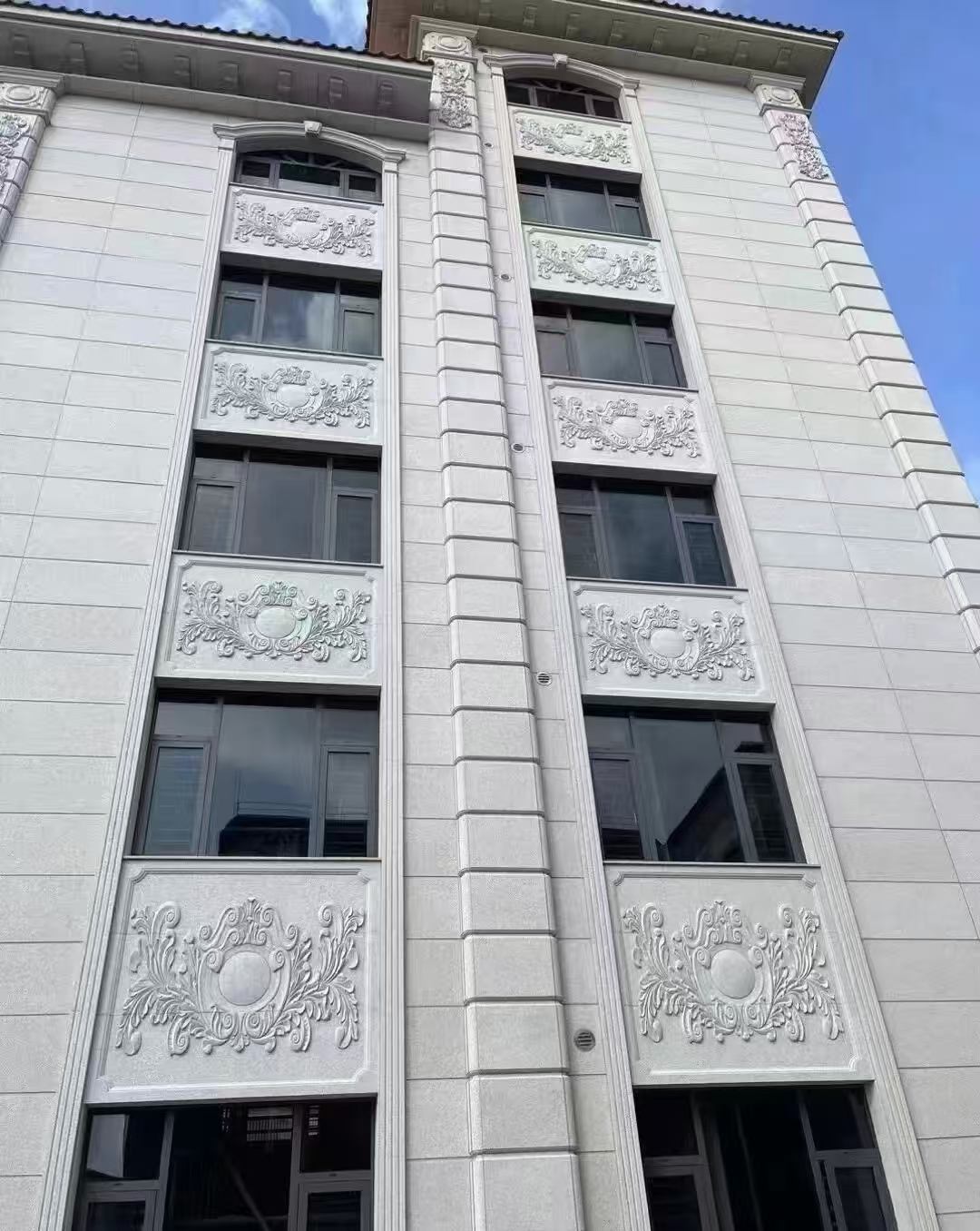 三沙 白麻荔枝面花岗岩别墅外墙干挂