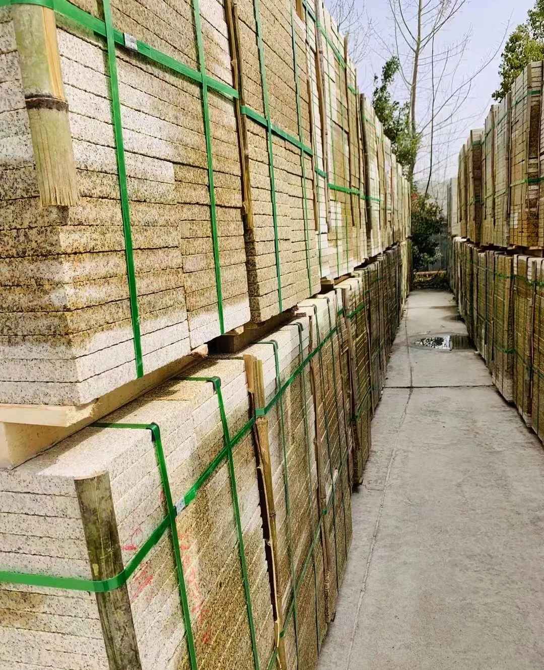 三沙 黄金麻花岗岩荔枝面地铺石