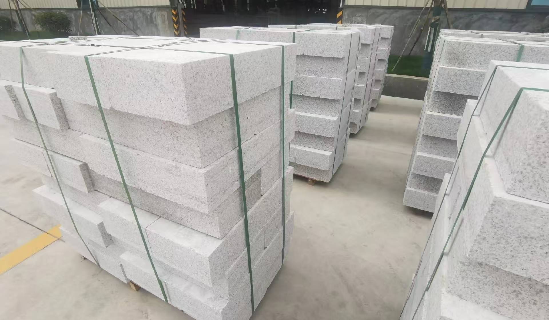 三沙 白麻花岗岩路沿石，立缘石，平缘石，路牙石，道牙石，马路牙子等